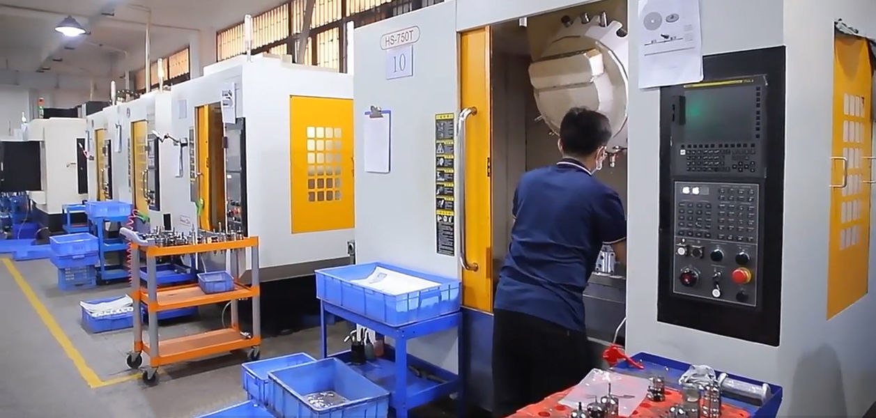 Dongguan Zhongwei Metal Products Co., Ltd خط تولید تولید کننده