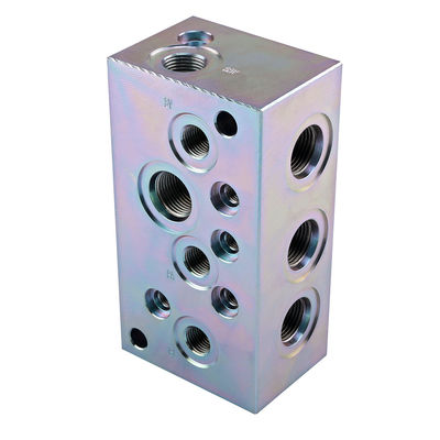 40L 80L 120L جریان دریچه هیدرولیک بلوک Manifold آلومینیوم گداخته آلی استیل دریچه