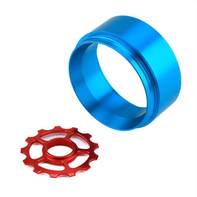 ماشینکاری CNC قطعات آنودیزه شده خدمات چرخاندن و فریز کردن قطعات CNC آلومینیومی
