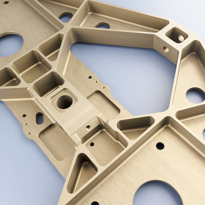 قطعات CNC آلیومینیوم 7075 سفارشی شده در سیاه / طلا / قرمز / آبی / نقره / زرد برای ماشینکاری دقیق
