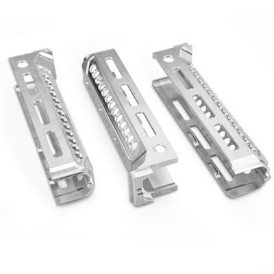 نقشه های 2D / 3D CNC ماشین آلات قطعات آلومینیومی با Ra0.8 سطح خشن قابل تنظیم